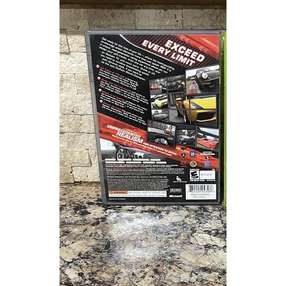 Project Gotham Racing 3 PGR Platinum Hits (Microsoft Xbox 360, 2005) - Picture 2 of 2